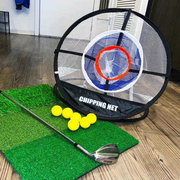 Tee Hole | Golf Pop-Up Chipping Net + 10 Ballen