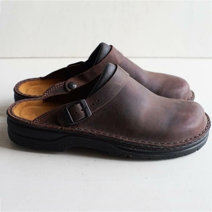 Orthopedische Leren Slippers Voor Mannen