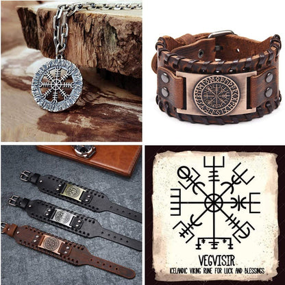 Vegvisir Viking Armband