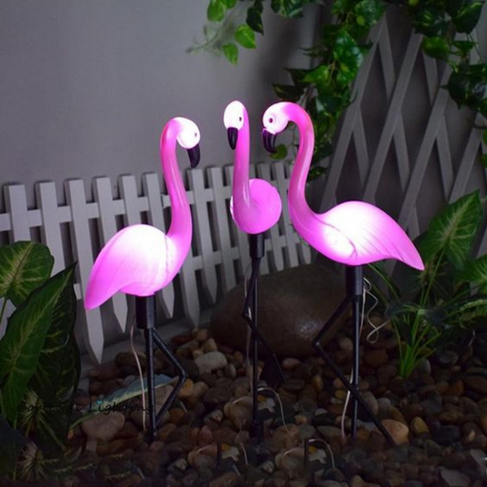 SolarFlamingo ️- Roze tuindecoratie