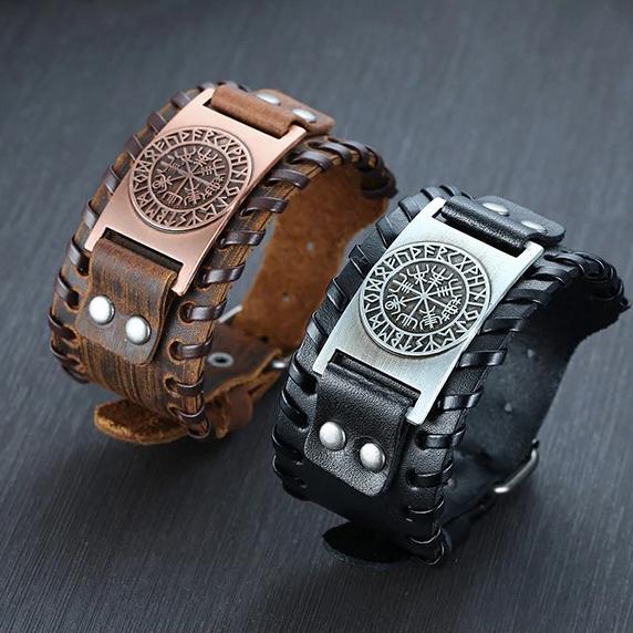 Vegvisir Viking Armband