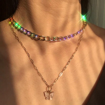 Trendy chokers - Vlinder