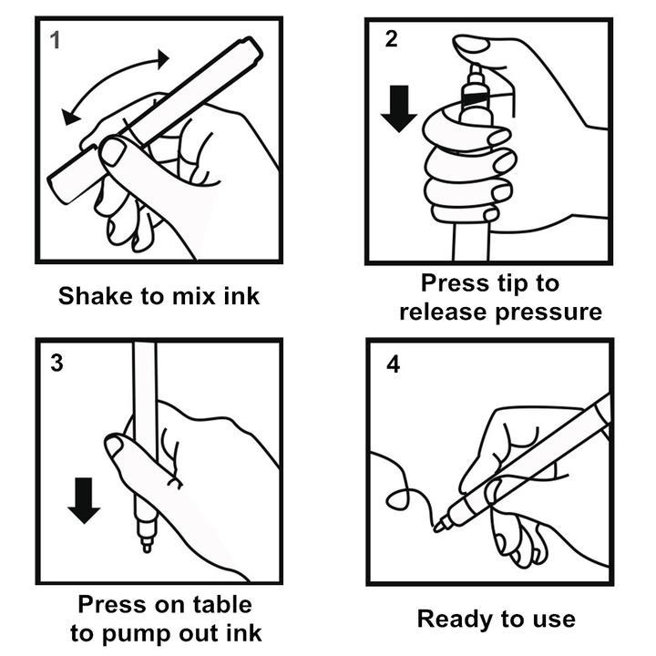 Magic Markers - 8 Stuks